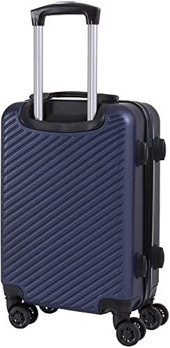 CABIN 5508 Valigia Trolley ABS, bagaglio a mano 55x37x20, Valigia rigida, guscio duro e antigraffio con 8 ruote. - Dettaglio recensione 4