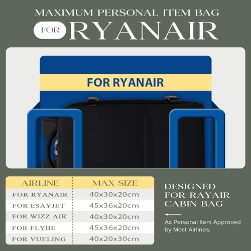 Hayayu Borse Da Cabina Per Ryanair 40x30x20 Bagaglio A Mano Zaini Borsa Zaino Da Viaggio Il Sedile Zaino Per Ryanair Bagaglio A Mano Borsa Cabina Travel Viaggio Casual Daypack - Prova pratica