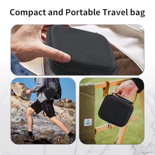 Lrocotanc Custodia impermeabile per DJI Neo Drone, custodia protettiva per DJI Neo e batteria di volo intelligente（ nera） - Dettaglio recensione 4