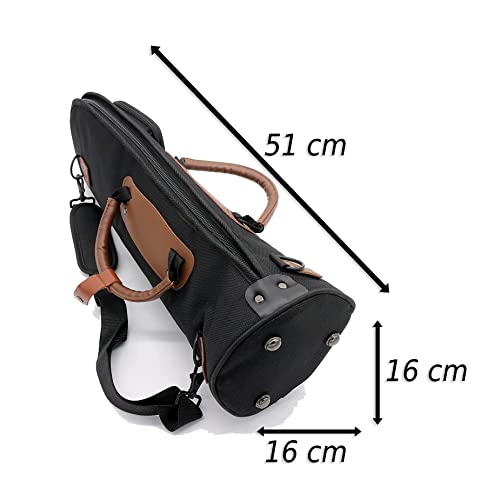 Soundman® Gigbag per Tromba - Protezione extra stabile del Campanello - Fodera interna imbottita - Softcase per Tromba - Dettaglio recensione 4